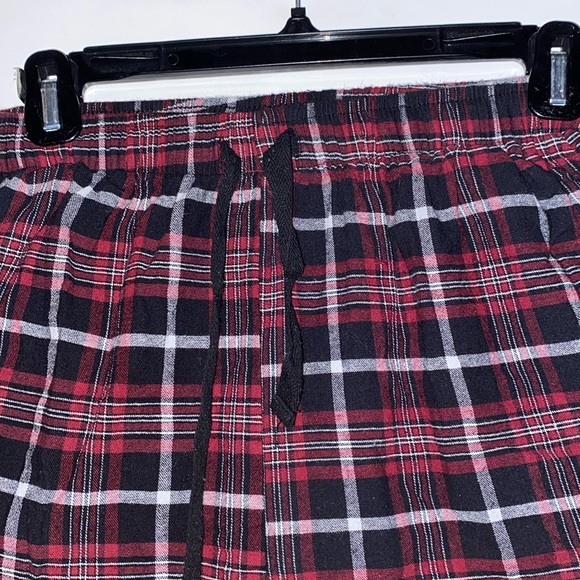 Burgundy and black striped varsity pyjama pants Harvard - Picture 4 of 5